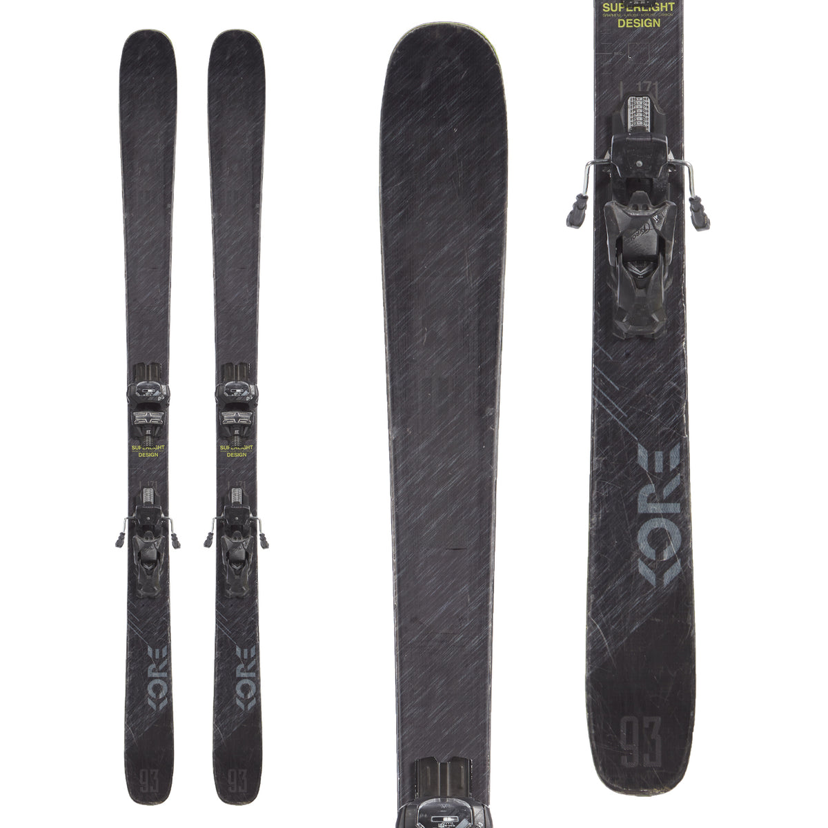 Head Kore 93 Skis + Tyrolia Attack 12 AT Bindings 2019