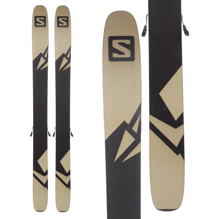 Salomon QST 118 Skis + Warden 13 Demo Bindings 2019