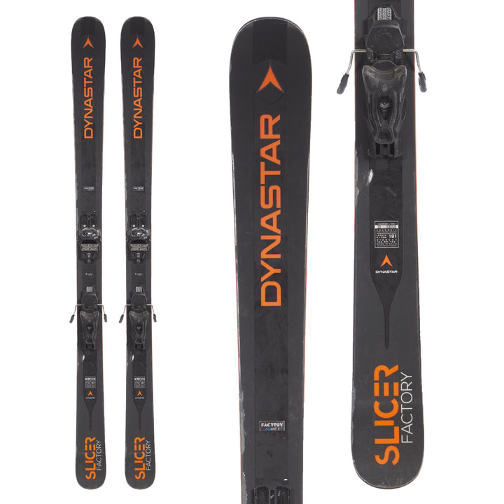 Dynastar Slicer Factory Skis + Tyrolia Attack 11 Bindings 2019