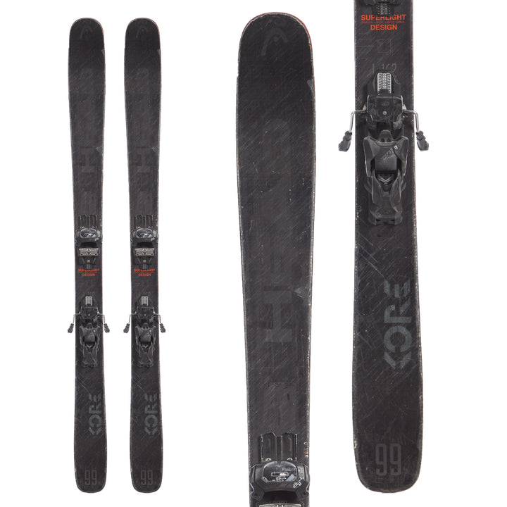 Head Kore 99 Skis + Tyrolia Attack2 11 AT Demo Bindings 2019