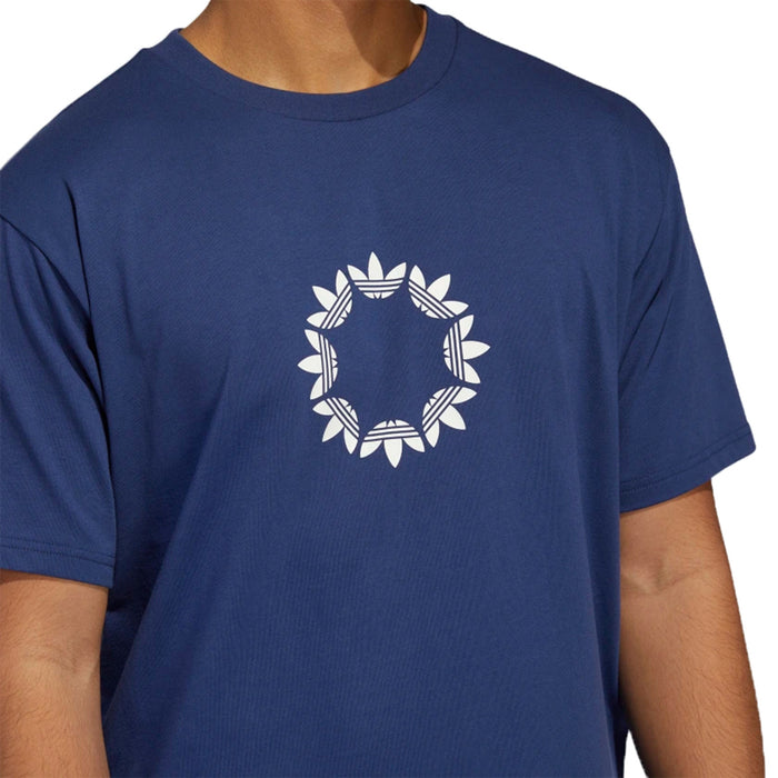Adidas Pinwheel T-Shirt Tech Indigo