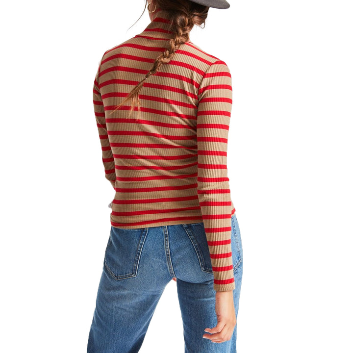 Brixton Ashley Long-Sleeve Turtleneck - Women's Khaki