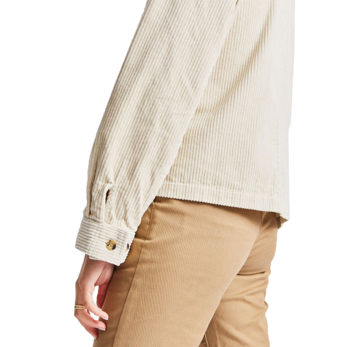 Brixton Alberta Corduroy Overshirt - Women's Natural