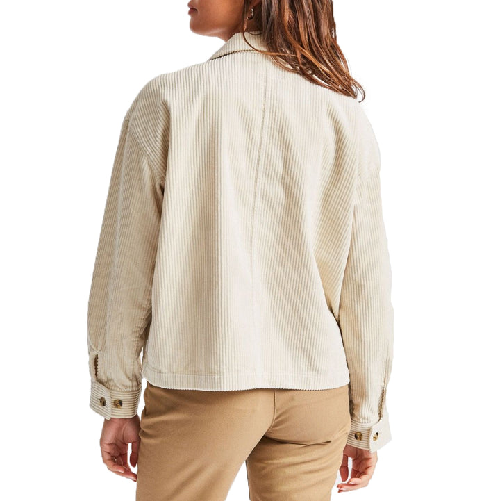 Brixton Alberta Corduroy Overshirt - Women's Natural