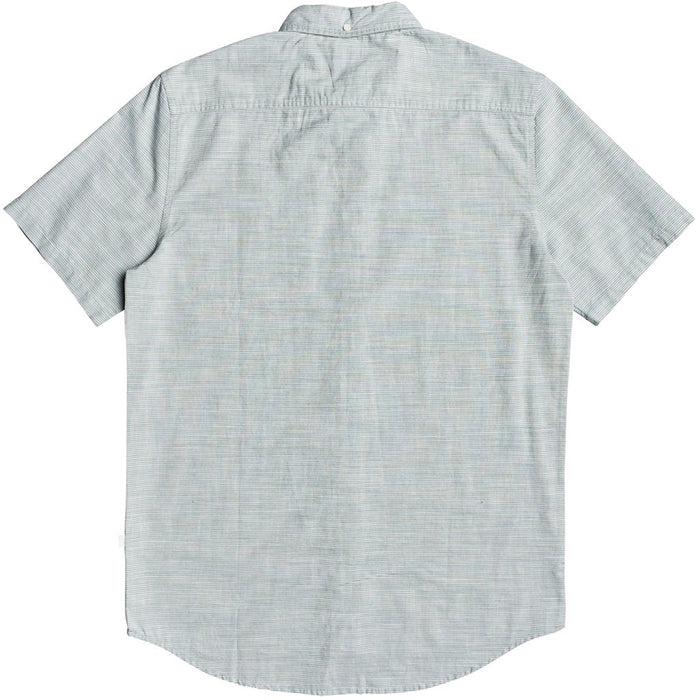 Quiksilver Firefall Short-Sleeve Regular Shirt Chinois Green