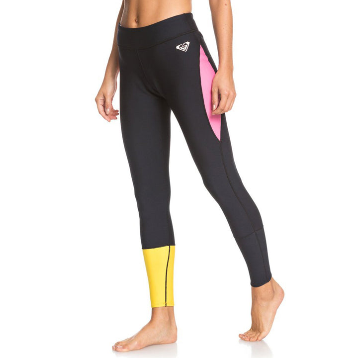Roxy 1mm Pop Surf Capri Wetsuit Leggings - Women's Black