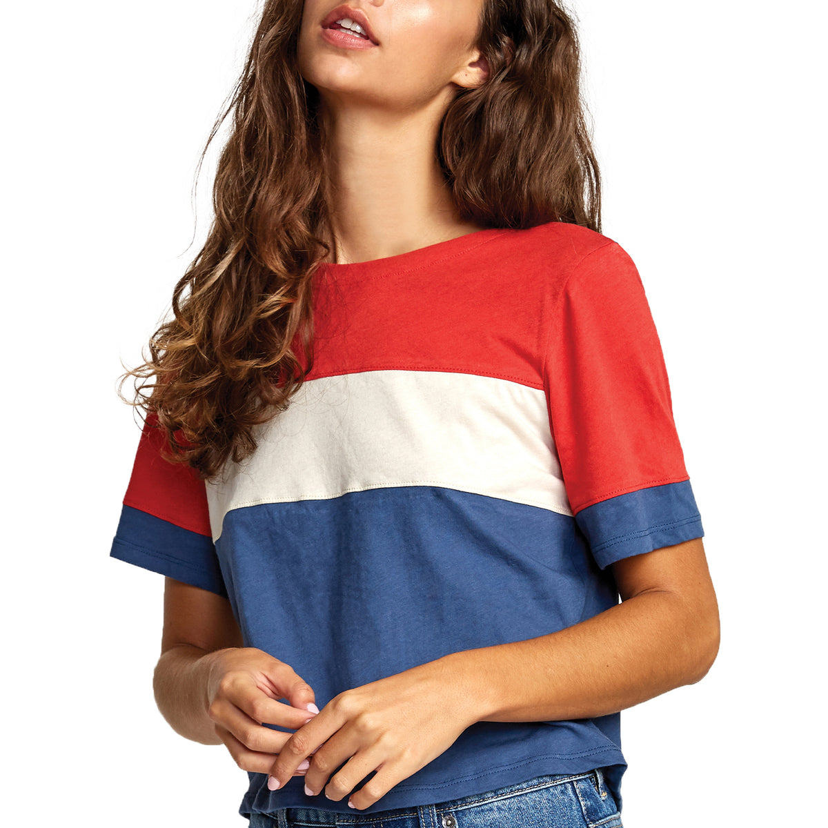 RVCA Adeline T-Shirt - Women's Dark Denim