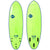 Softech Flash Eric Geiselman FCS II 5'7" Surfboard Green Marble