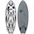 Softech Mason Twin FCS II 5'10" Surfboard Gunmetal Black