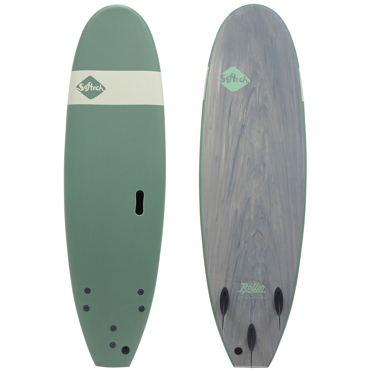 Softech Roller 6'0" Surfboard Smoke Green