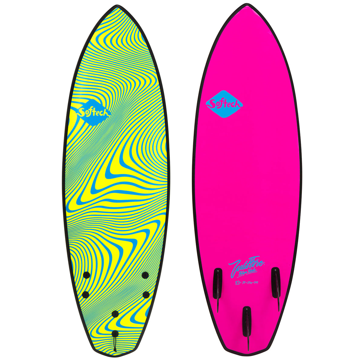 Softech Toledo Wildfire FCS II 5'11" Surfboard Neon