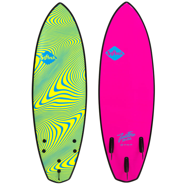 Softech Toledo Wildfire FCS II 5'11" Surfboard Neon