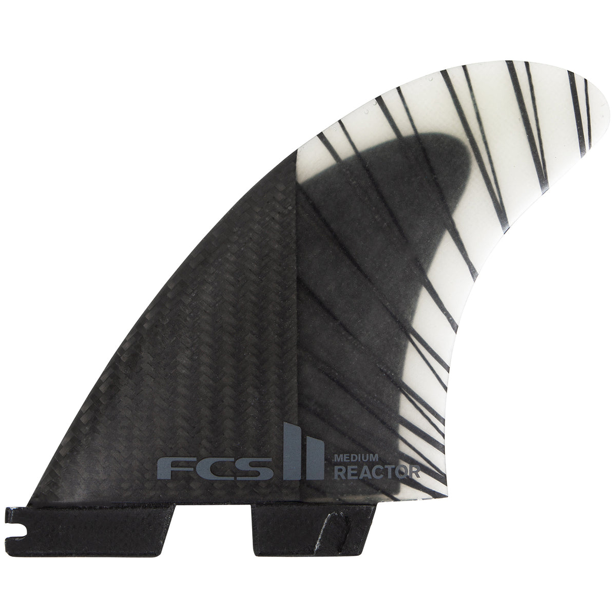 FCS II Reactor PC Carbon Medium Tri Fin Set