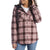 Volcom Hooded Flannel Jacket - Women's Purple Haze