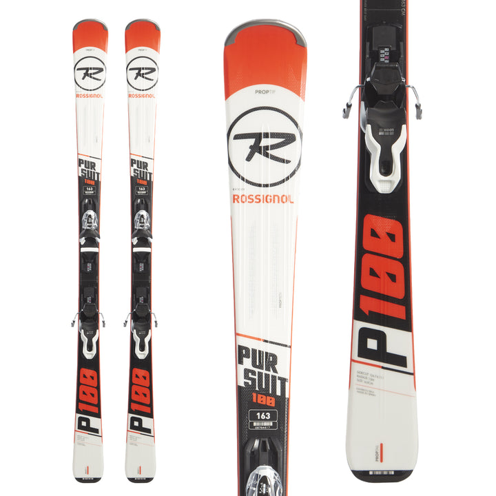 Rossignol Pursuit 100 Skis + Xpress 10 Demo Bindings 2019