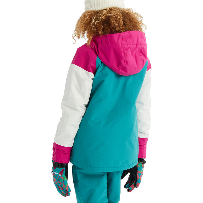 Burton Hart Jacket - Girls' Green-Blue Slate Multi