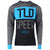 Troy Lee Designs Skyline L/S Jersey Speedshop Heather Charcoal/Ocean