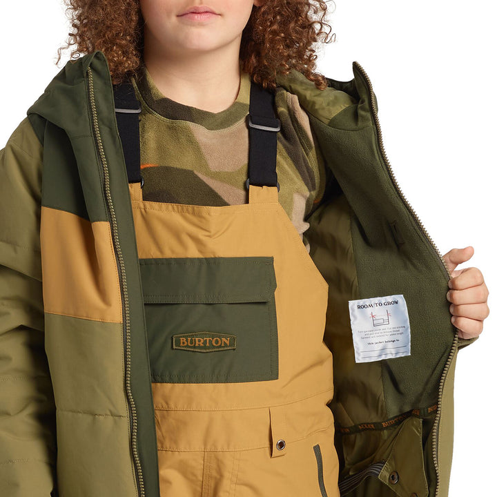 Burton Ropedrop Jacket - Boys' Martini Olive