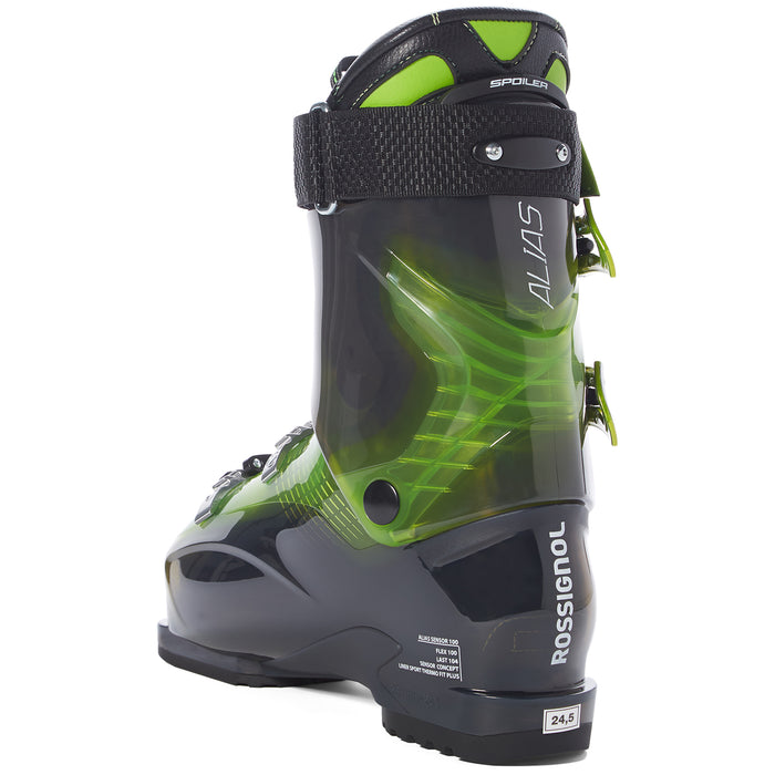 Rossignol Alias Sensor 100 Ski Boots 2016 Transparent Green