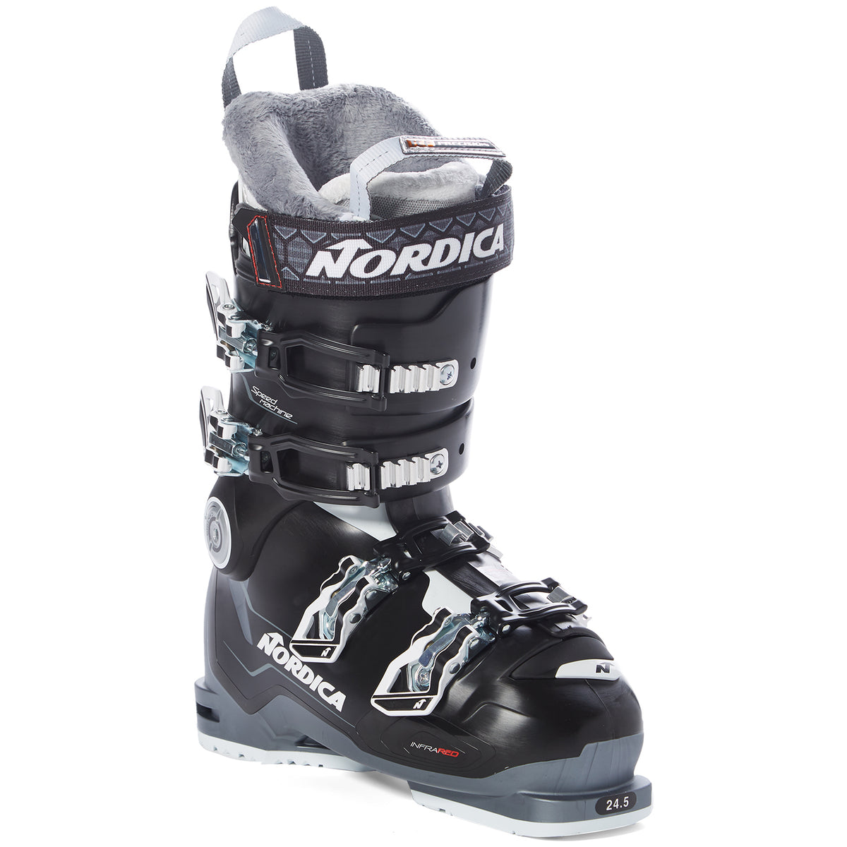 Nordica Speedmachine 85 W Alpine Ski Boots - Women's 2020 Black/Anthracite/White