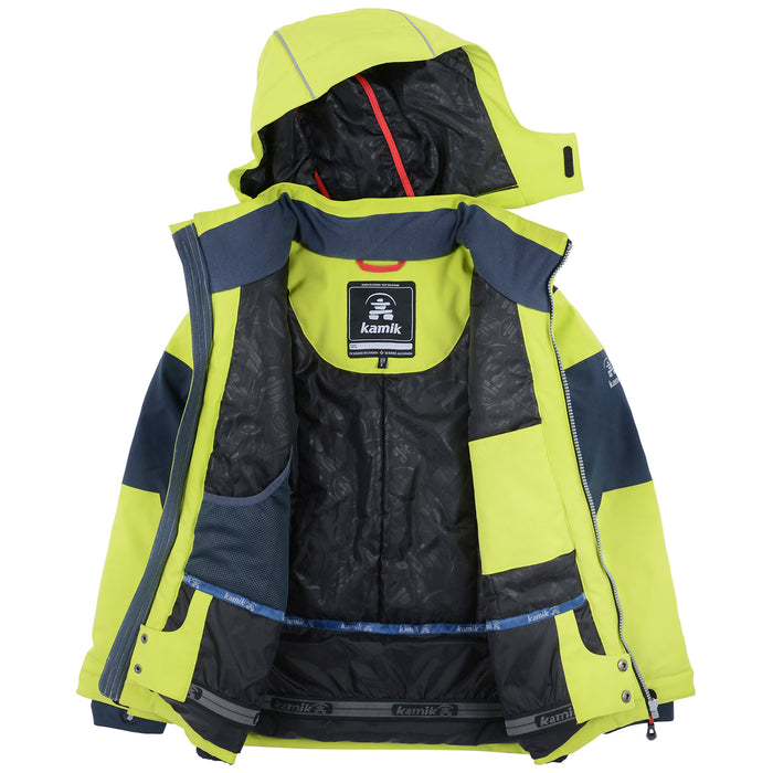 Kamik Reeve Jacket - Boys' Leaf/Charcoal