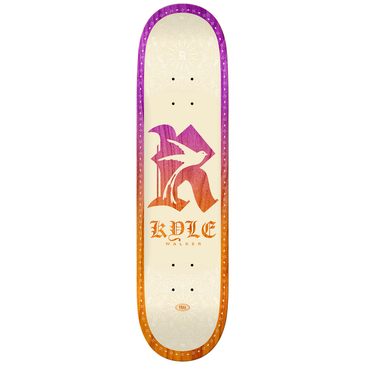 Real Kyle Be Free Full 8.06 Skateboard Deck
