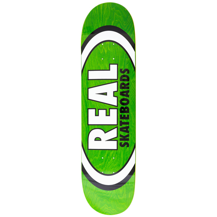 Real Team Overspray Oval 8.06 Skateboard Deck