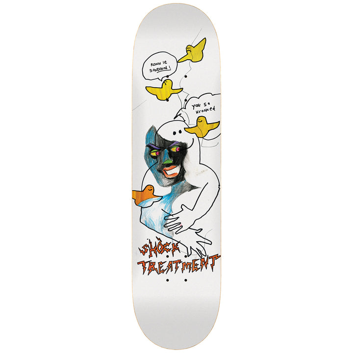 Krooked Sandoval Shock Treatment 8.25 Skateboard Deck