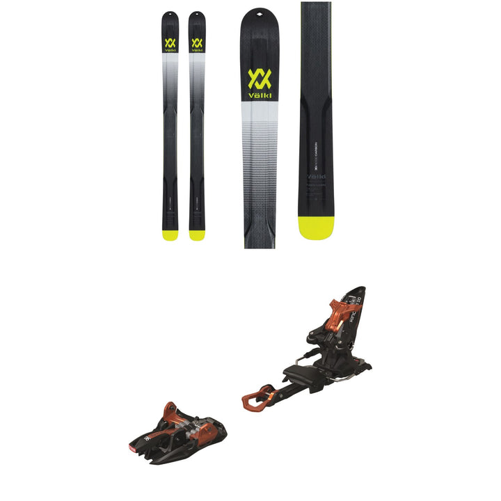 Volkl V-Werks Katana Skis + Marker Kingpin 10 Alpine Touring Ski Bindings 2020