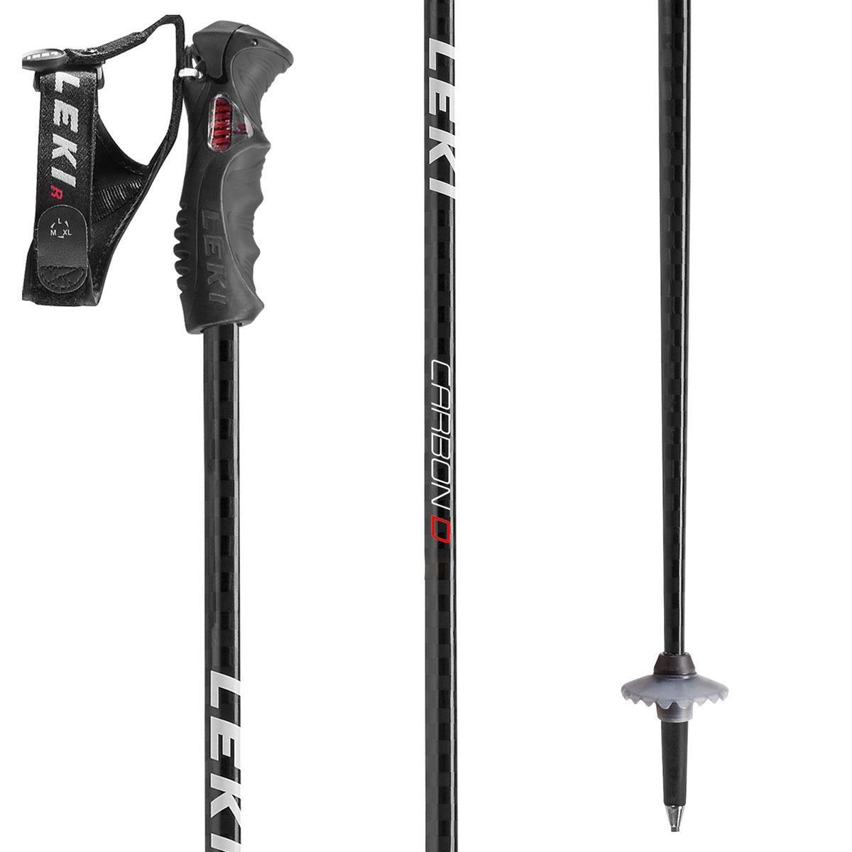 Leki Carbon D Ski Poles 2015