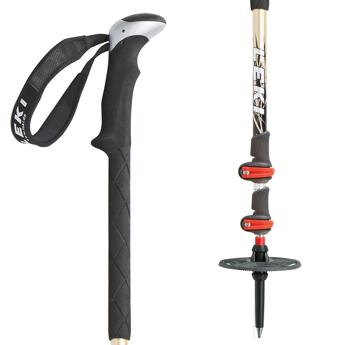 Leki Aergon 3 Speedlock Adjustable Ski Poles 2011
