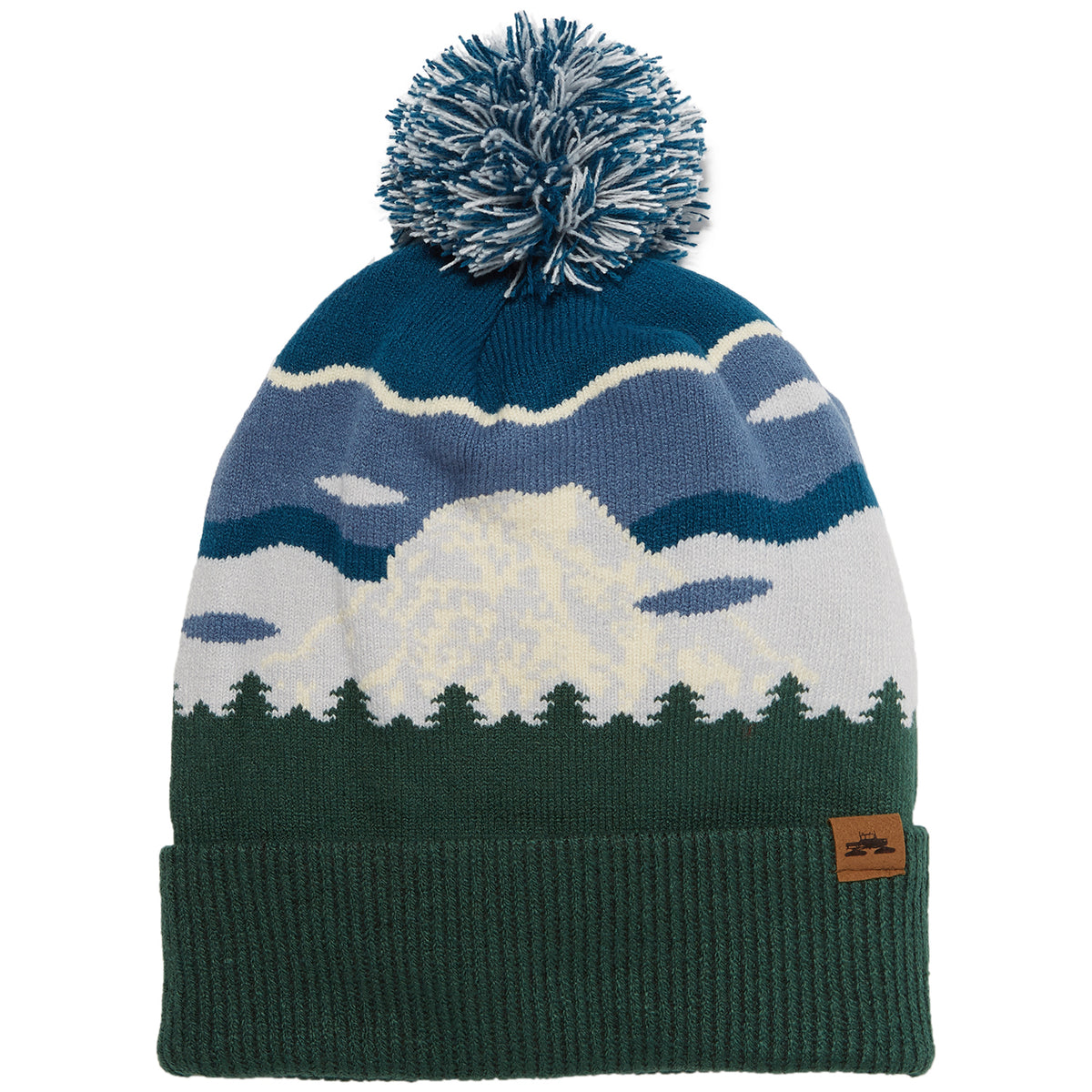 Spacecraft x evo Mt. Rainier Pom Beanie Insignia Blue