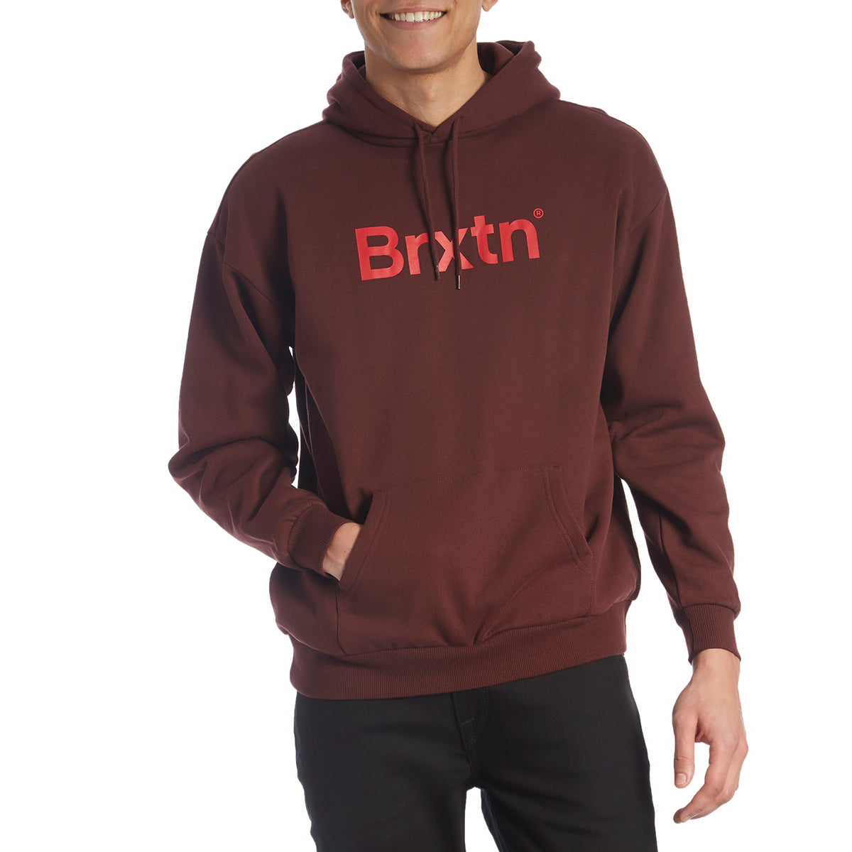 Brixton Gate Hoodie Plum