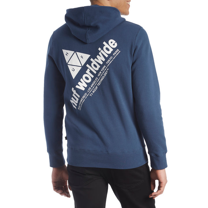 HUF Peak 3.0 Hoodie Insignia Blue