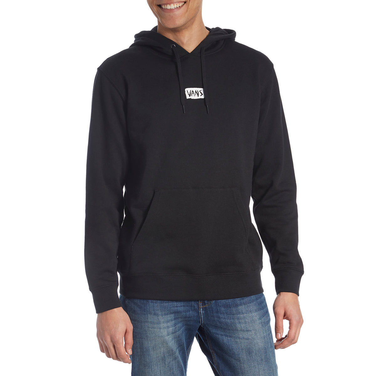 Vans Scratched Hoodie Black