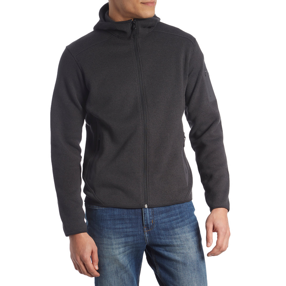 Arc'teryx Covert Hoodie Black Heather