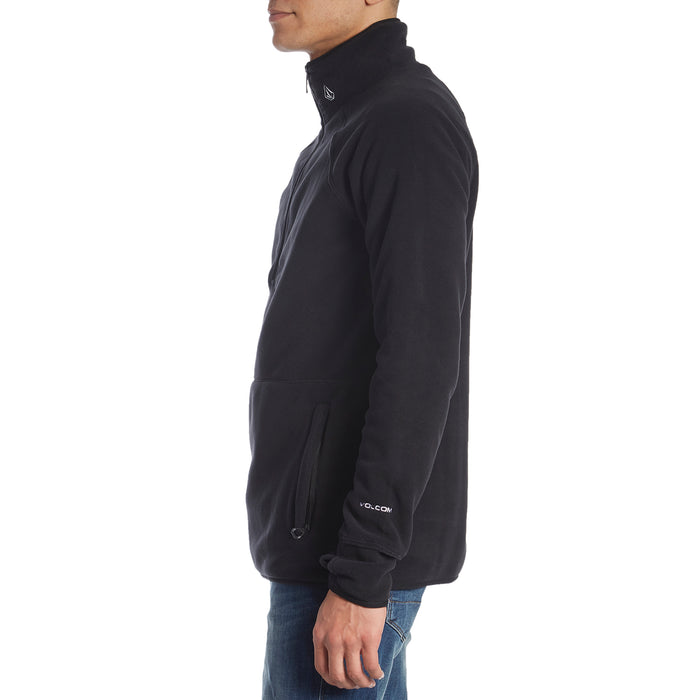 Volcom Polartec 1/2 Zip Top Black
