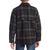 Filson Unlined Wool Cape Coat Black/Red/Gray Plaid