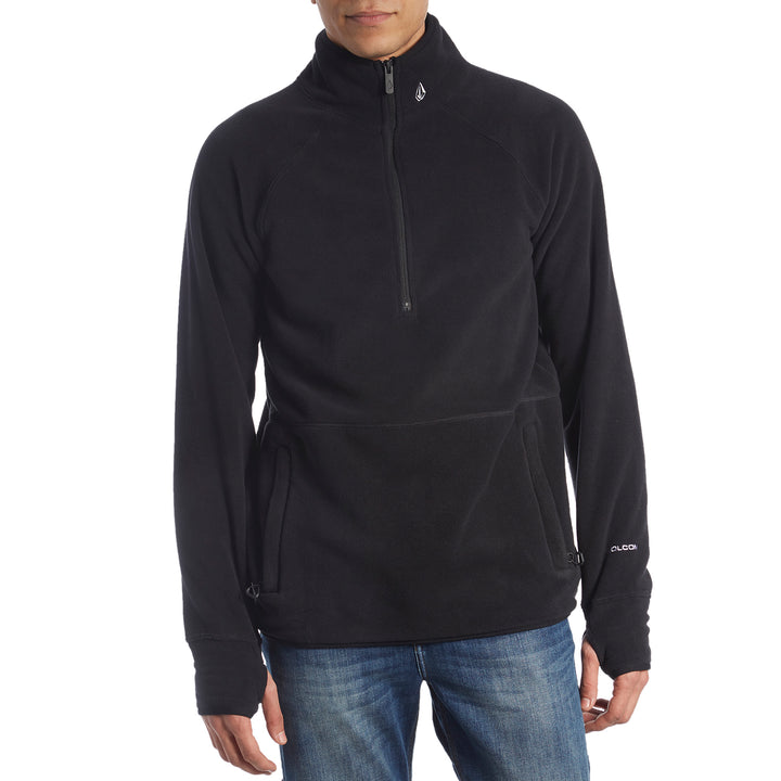 Volcom Polartec 1/2 Zip Top Black