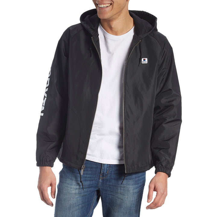 Brixton Claxton Stowell Hood Jacket Black