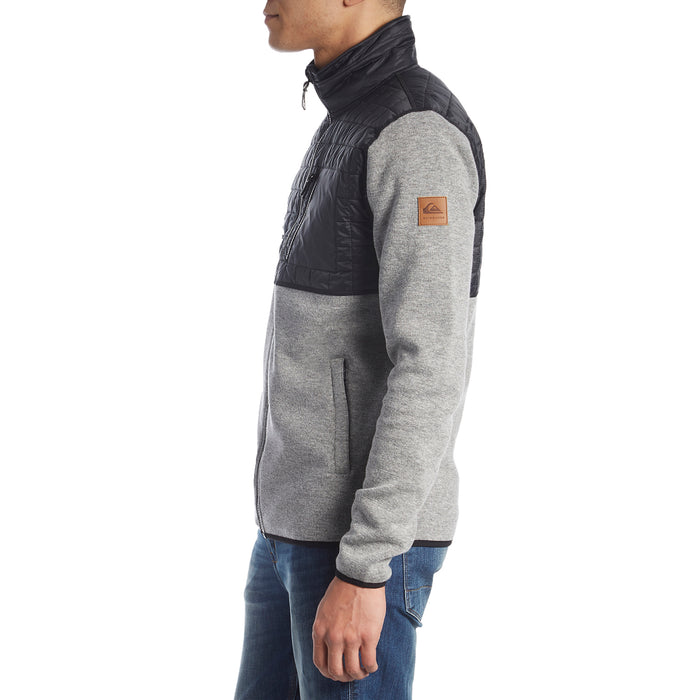 Quiksilver Into The Wild Fleece Light Grey Heather