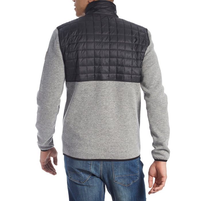 Quiksilver Into The Wild Fleece Light Grey Heather
