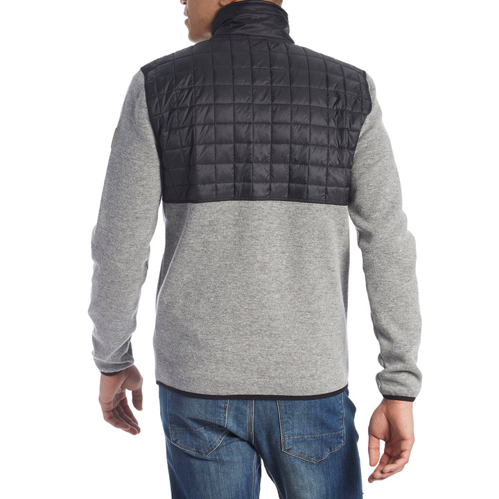 Quiksilver Into The Wild Fleece Light Grey Heather