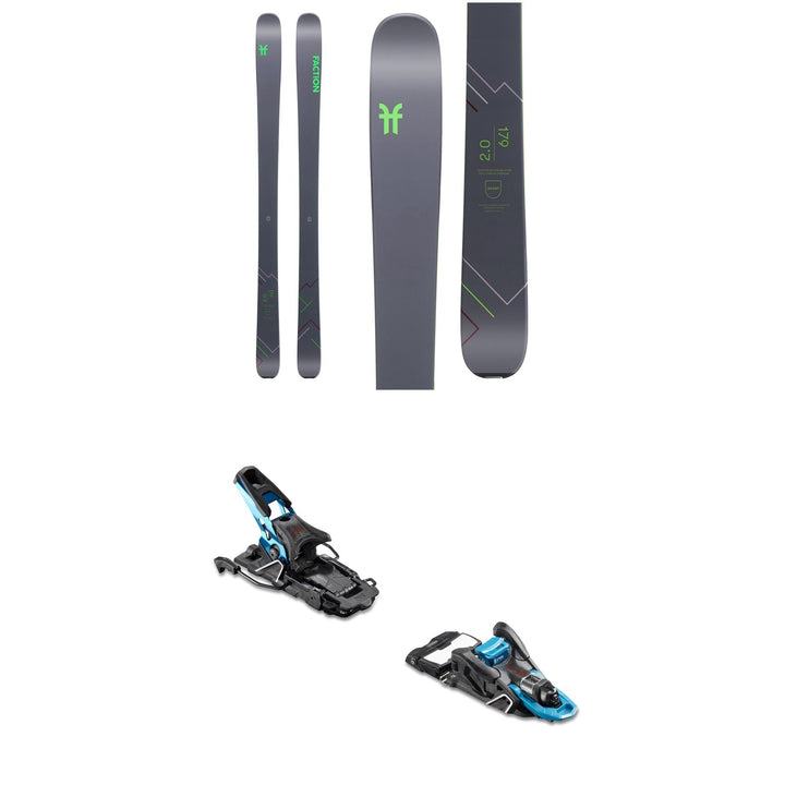 Faction Agent 2.0 Skis 2020 + Salomon S/Lab Shift MNC Alpine Touring Ski Bindings 2020