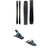 Head Kore 105 Skis 2020 + Salomon S/Lab Shift MNC Alpine Touring Ski Bindings 2020