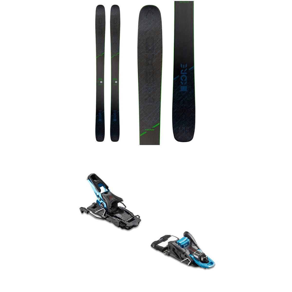 Head Kore 105 Skis 2020 + Salomon S/Lab Shift MNC Alpine Touring Ski Bindings 2020