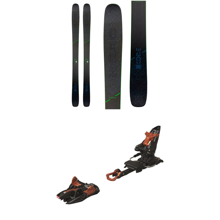 Head Kore 105 Skis 2020 + Marker Kingpin 13 Alpine Touring Ski Bindings 2020