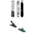 Icelantic Natural 111 Skis 2020 + Salomon S/Lab Shift MNC Alpine Touring Ski Bindings 2020