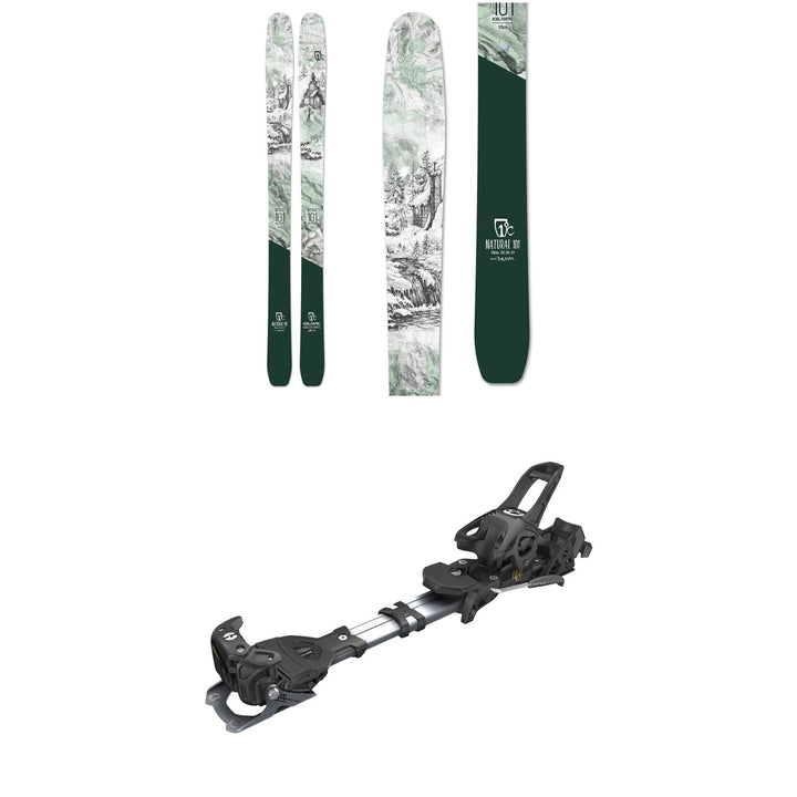 Icelantic Natural 101 Skis 2020 + Tyrolia Ambition 12 Alpine Touring Ski Bindings 2020