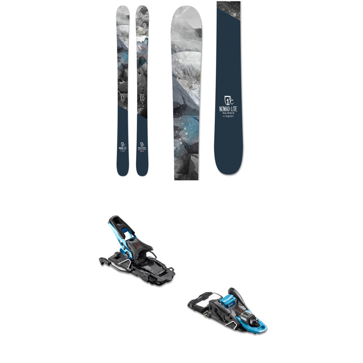 Icelantic Nomad Lite Skis 2020 + Salomon S/Lab Shift MNC Alpine Touring Ski Bindings 2020